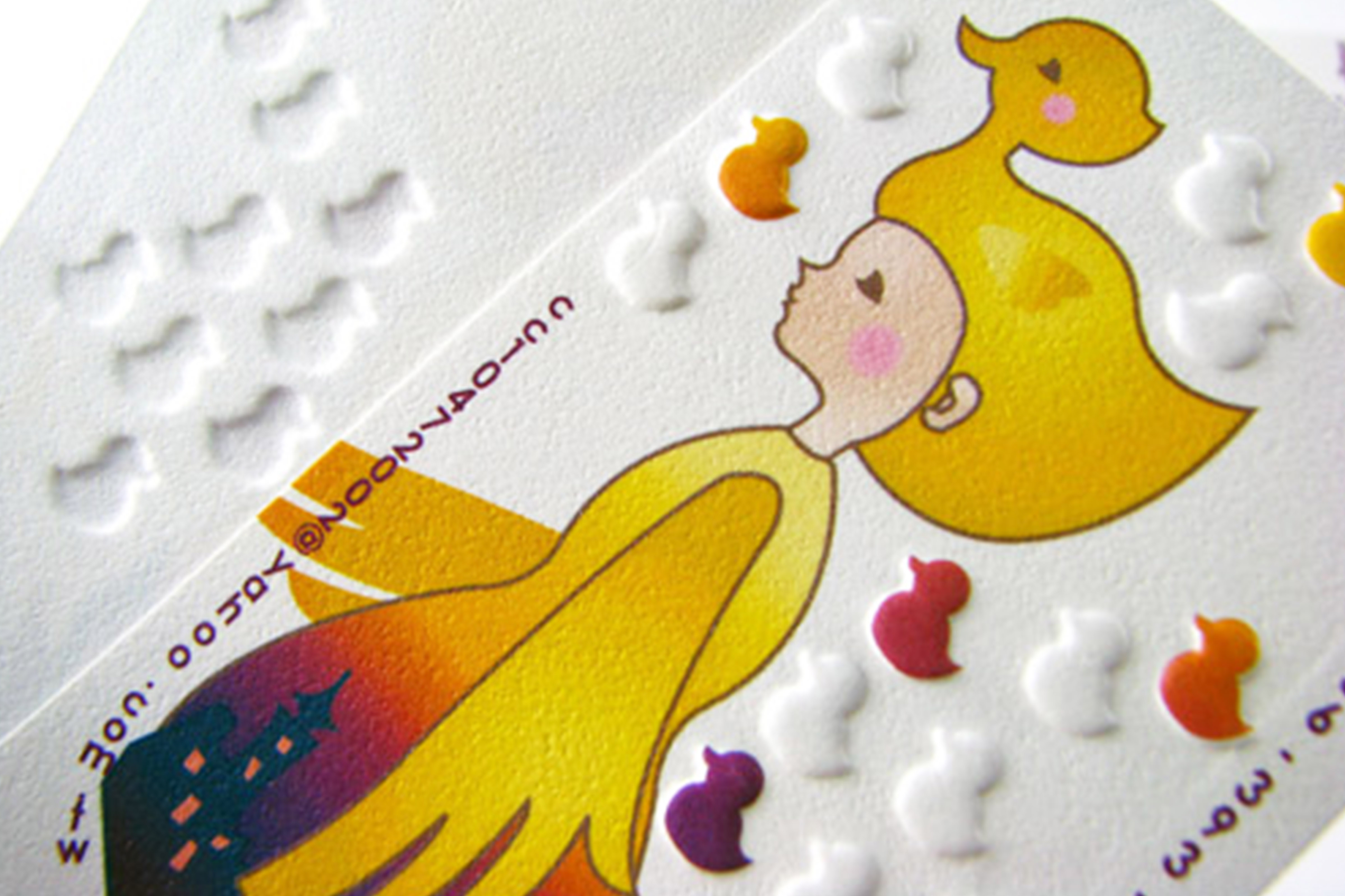 保持名片畫面的簡潔